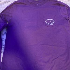 ivory ella purple long sleeve